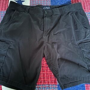 Lamo Men's Black Cargo Shorts